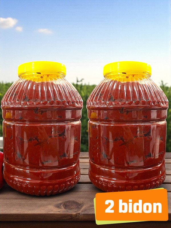 Biber Salçası 5 kg 2 Bidon